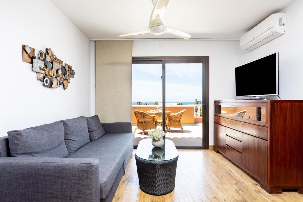 Exclusive Penthouse Playa Las Vistas 4 Close To The Sea And Beach, Aircondition For A Fee, Wifi, Terrace, Heated Pool Playa de las Americas  Exterior photo